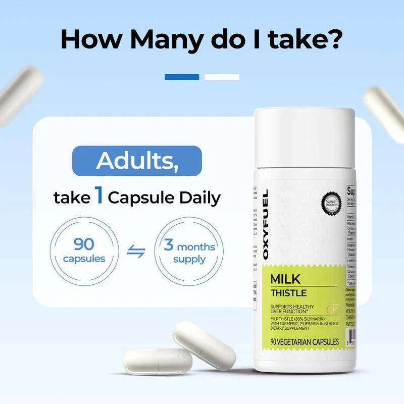 ToXenara™ Milk Thistle Liver Detox & Colon Cleanse